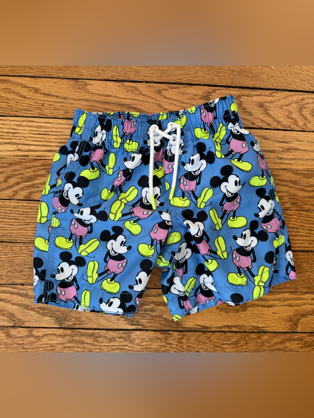 Gap Mickey Mouse Swim Trunks - Size 3